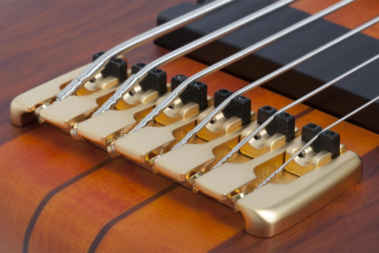 Schecter Stiletto Studio 6 Honey Satin Bass Guitar 4 Schecter Stiletto Studio 6 Honey Satin Bass Guitar - Image 4