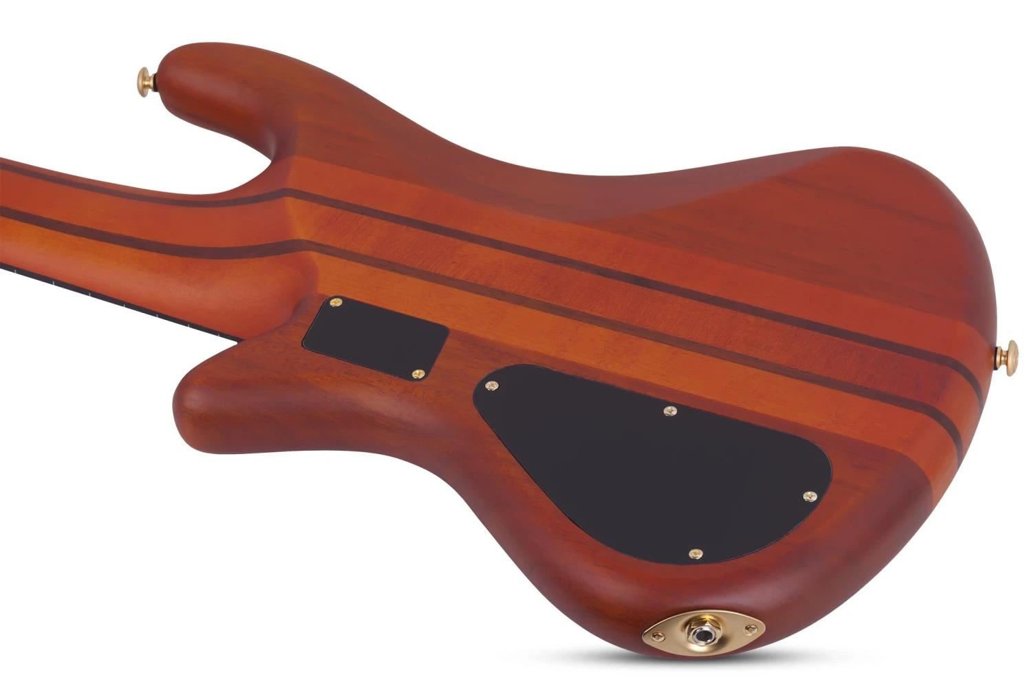 Schecter Stiletto Studio 6 FL Honey Satin Bass Guitar 7 Schecter Stiletto Studio 6 FL Honey Satin Bass Guitar - Image 7