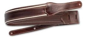 Taylor Century Strap,Cordovan Leather, 2.5" Cordovan/Cream/Cordovan 1 Taylor Century Strap,Cordovan Leather, 2.5" Cordovan/Cream/Cordovan