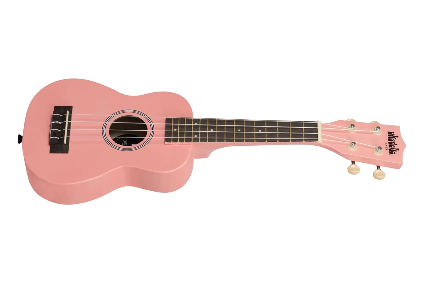 Kala Flamingo Ukadelic Soprano Ukulele 2 Kala Flamingo Ukadelic Soprano Ukulele - Image 2