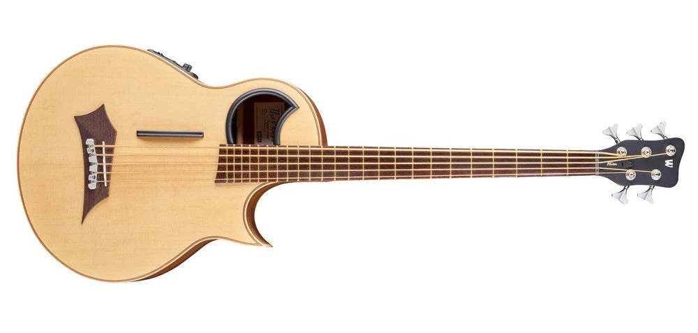 Warwick Alien 5 String Fretless Natural Right Hand 2 Warwick Alien 5 String Fretless Natural Right Hand - Image 2