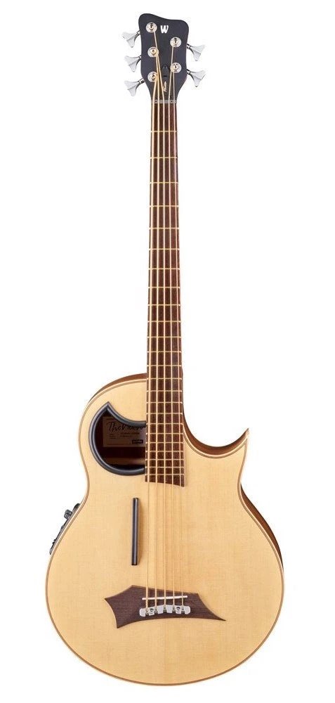 Warwick Alien 5 String Fretless Natural Right Hand 1 Warwick Alien 5 String Fretless Natural Right Hand