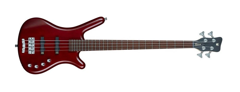 Warwick RockBass Corvette Basic 4-String Burgundy Red Transparent 3 Warwick RockBass Corvette Basic 4-String Burgundy Red Transparent - Image 3