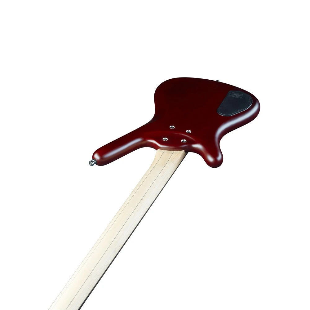Warwick RockBass Corvette Basic 4-String Burgundy Red Transparent 2 Warwick RockBass Corvette Basic 4-String Burgundy Red Transparent - Image 2