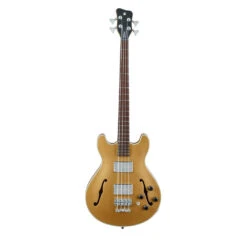 Warwick Starbass 4 Gold Metallic Chrome Fretted