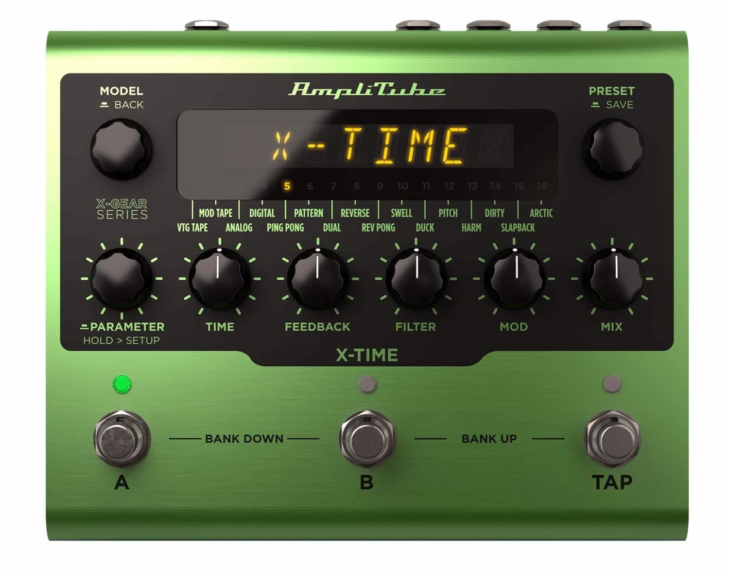 IK Multimedia X-Gear X-TIME Delay Pedal 1 IK Multimedia X-Gear X-TIME Delay Pedal