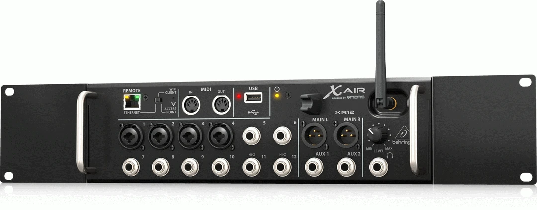 Behringer X AIR XR12 Digital Rack Mixer 2 Behringer X AIR XR12 Digital Rack Mixer - Image 2