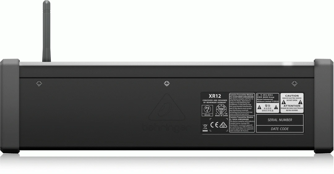 Behringer X AIR XR12 Digital Rack Mixer 3 Behringer X AIR XR12 Digital Rack Mixer - Image 3