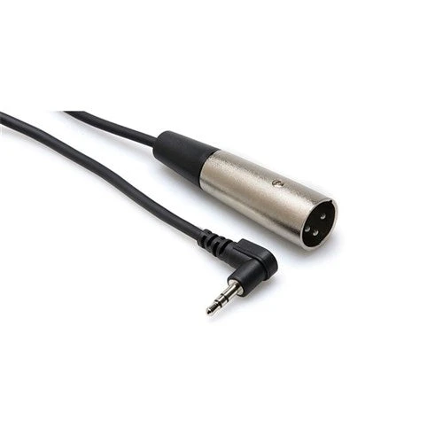 Hosa XVM-105M Right-Angle 3.5mm TRS To XLR(M) Microphone Cable (5ft) 1 Hosa XVM-105M Right-Angle 3.5mm TRS To XLR(M) Microphone Cable (5ft)