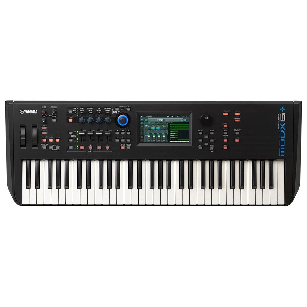Yamaha MODX6+ 61-Key Synthesizer W/ AWM2 & FM-X Sound Engines 1 Yamaha MODX6+ 61-Key Synthesizer W/ AWM2 & FM-X Sound Engines