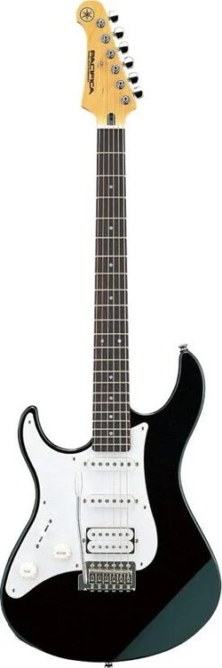 Yamaha Pacifica 112J Left Handed Black With Humbucker And Two Single Coils