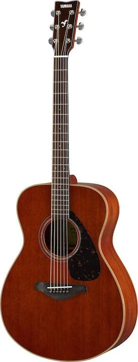 Yamaha FS850 6 String Acoustic Guitar. FS Concert Body Acoustic Guitar With Solid Mahogany Top, Mahogany Back And Sides 1 Yamaha FS850 6 String Acoustic Guitar. FS Concert Body Acoustic Guitar With Solid Mahogany Top, Mahogany Back And Sides