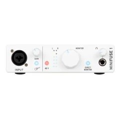Arturia Minifuse 1 - 1 In/ 2 Out USB 2 Interface White