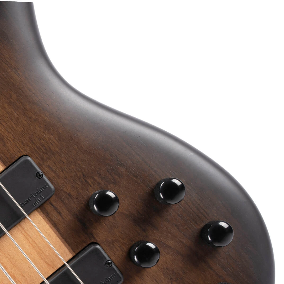 Cort C4 Plus OVMH Electric Bass - Antique Brown Burst 6 Cort C4 Plus OVMH Electric Bass - Antique Brown Burst - Image 6