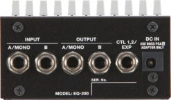 BOSS EQ-200 Graphic Equaliser -Guitar Store eq 200 back gal
