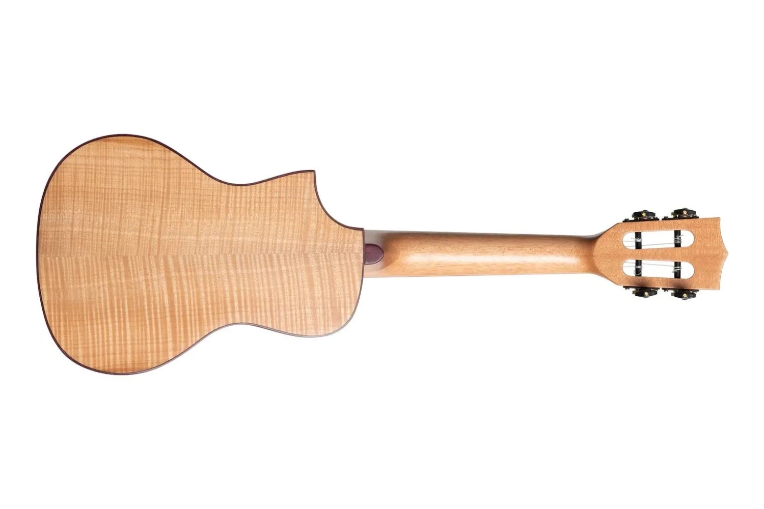Kala Solid Flame Maple Concert Ukulele W/Cutaway (KA-ASFM-C-C) 3 Kala Solid Flame Maple Concert Ukulele W/Cutaway (KA-ASFM-C-C) - Image 3