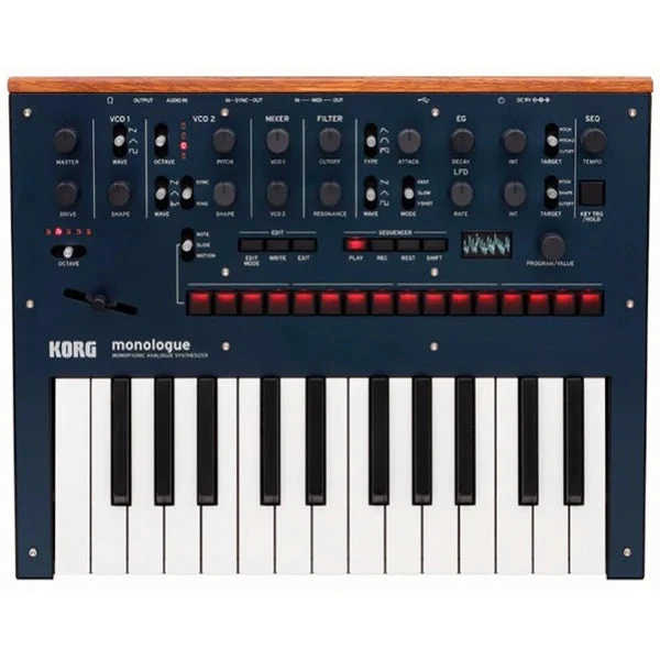 Korg Monologue - Analog Mono Synth (Blue) 1 Korg Monologue - Analog Mono Synth (Blue)