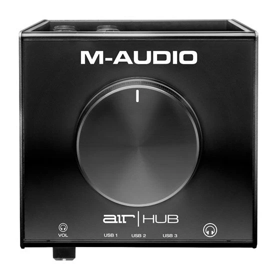 M-Audio Air X Hub 24 Bit, 2 X TRS, 3 X USB, H/phone Out 1 M-Audio Air X Hub 24 Bit, 2 X TRS, 3 X USB, H/phone Out