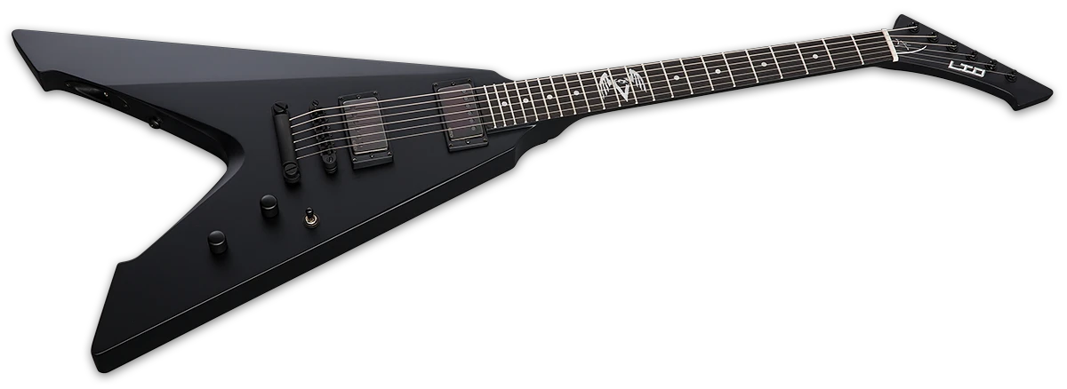 LTD James Hetfield Vulture Signature Guitar – Black Satin 4 LTD James Hetfield Vulture Signature Guitar – Black Satin - Image 4