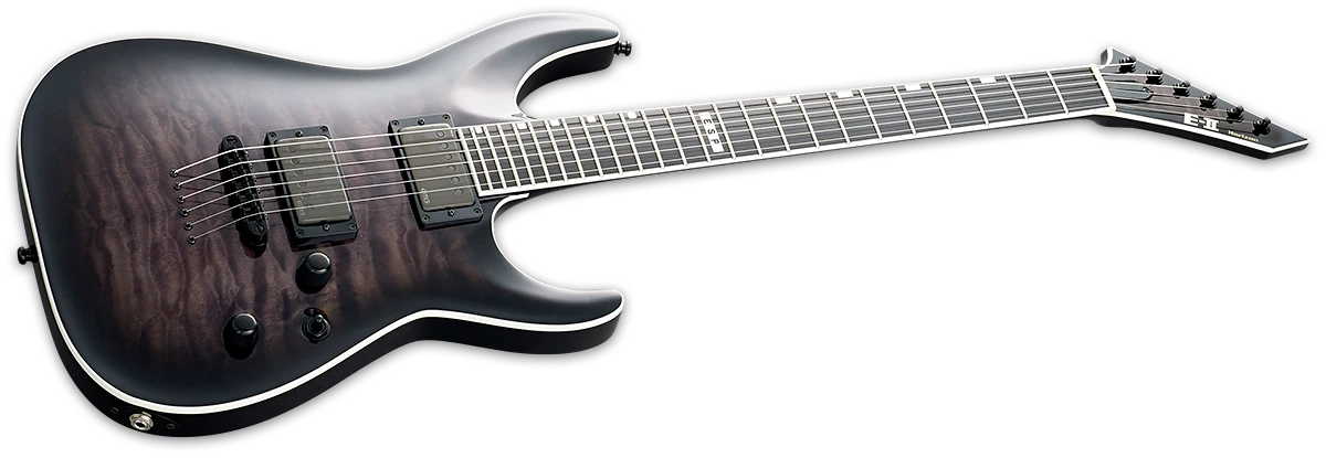 ESP E-II Horizon NT-II See Through Black Sunburst 2 ESP E-II Horizon NT-II See Through Black Sunburst - Image 2