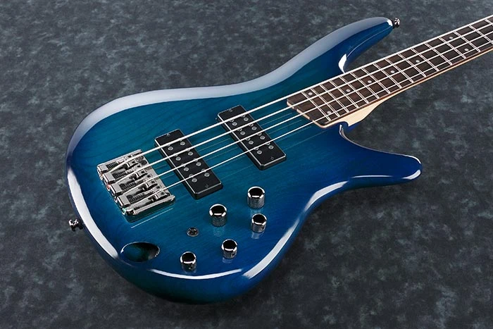 Ibanez SR370E SPB Bass Guitar Sapphire Blue 4 Ibanez SR370E SPB Bass Guitar Sapphire Blue - Image 4