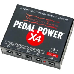 Voodoo Lab Pedal Power X4 7 Voodoo Lab Pedal Power X4 -Guitar Store pedal power x4 ppx4 left