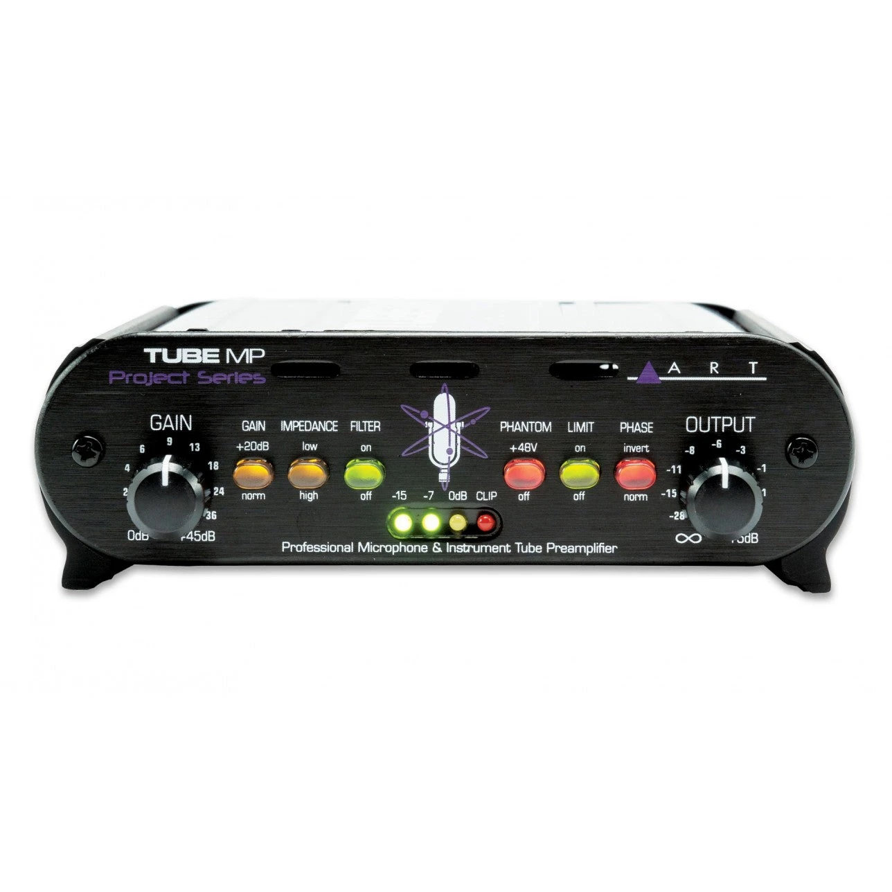 *art ART TUBE MP Project Series Professional Mic & Instrument Tube Preamp W/Limiter & Selectable Input Impedance 1 *art ART TUBE MP Project Series Professional Mic & Instrument Tube Preamp W/Limiter & Selectable Input Impedance