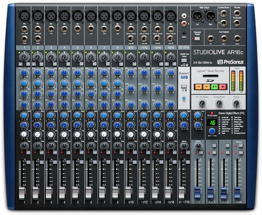 PreSonus StudioLive AR16c 1 PreSonus StudioLive AR16c