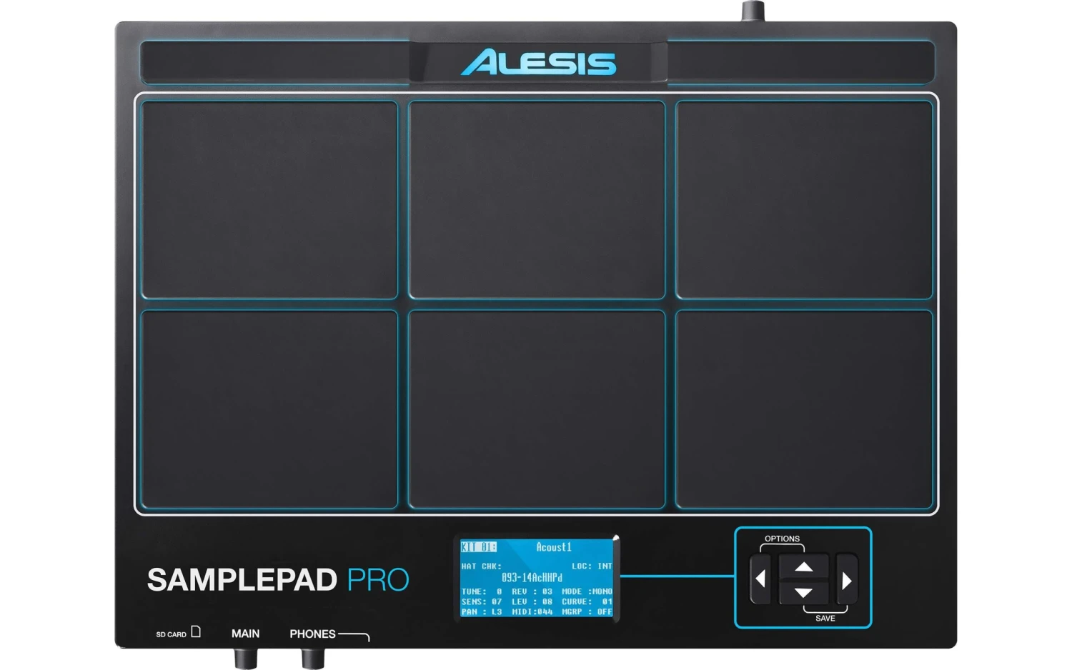 Alesis Sample Pad Pro: 8-Pad Percussion Pad With SD Slot 1 Alesis Sample Pad Pro: 8-Pad Percussion Pad With SD Slot