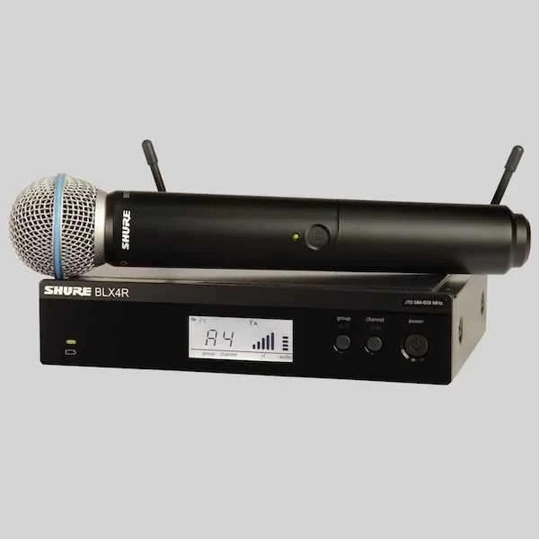 Shure BLX24R/B58 Wireless 1/2R Handheld System (M17: 662-686MHz) 1 Shure BLX24R/B58 Wireless 1/2R Handheld System (M17: 662-686MHz)