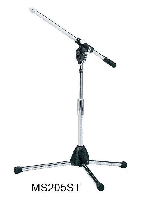 Tama MS205ST Short Boom Microphone Stand (Chrome Finish) 1 Tama MS205ST Short Boom Microphone Stand (Chrome Finish)